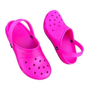 Jibbitz by Crocs Clogs Unisex Size M7 W9 Pink Sandals